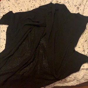 Black see through Vest